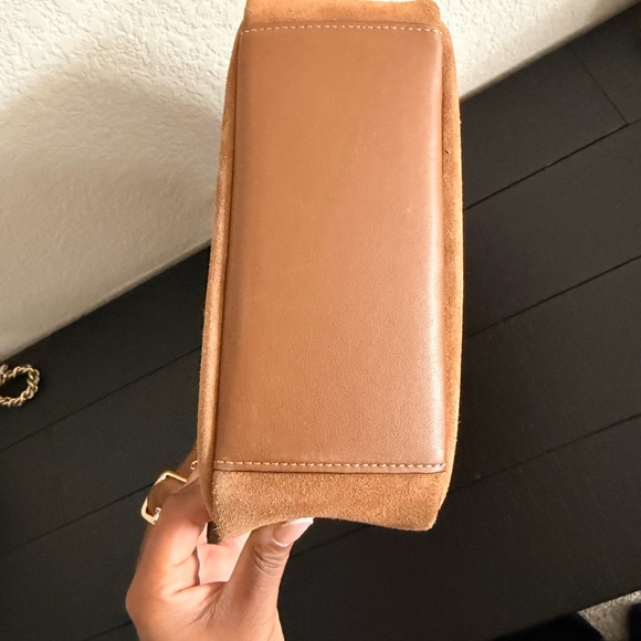 Coach Hadley Suede Shoulder Bag - Picture 3 of 4